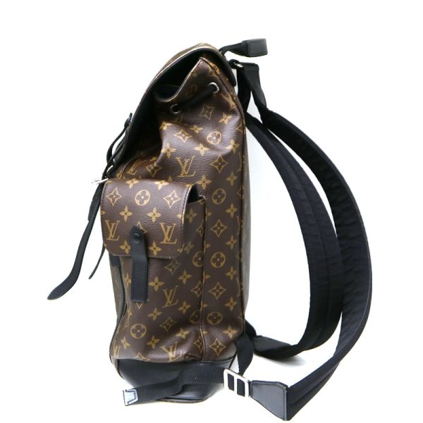 21 4179 3 Louis Vuitton Christopher PM Rucksack Black Brown