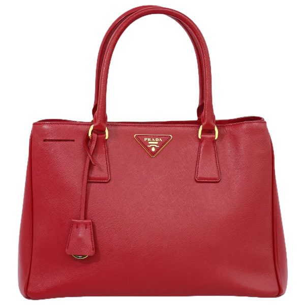 2100020000003041 1 Prada Galleria Saffiano Leather Tote Bag Red