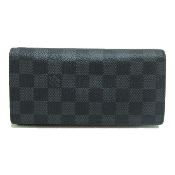 2100301116177 2 Louis Vuitton Brazza Bifold Long Wallet Black