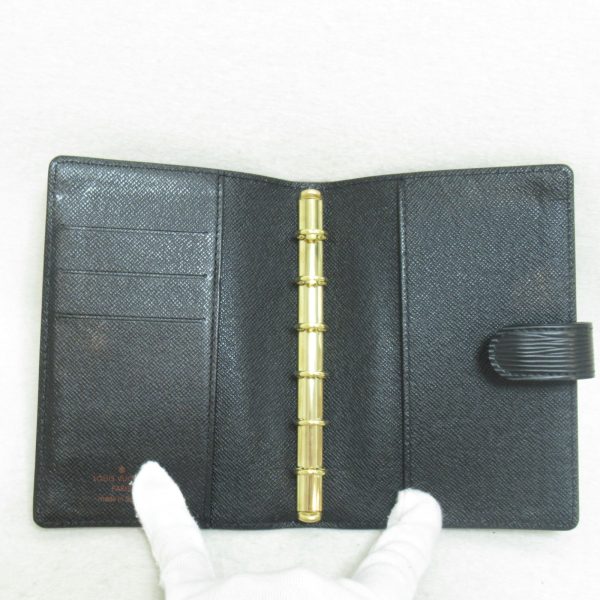 2100301116429 5 Louis Vuitton Agenda PM Notebook Cover Black