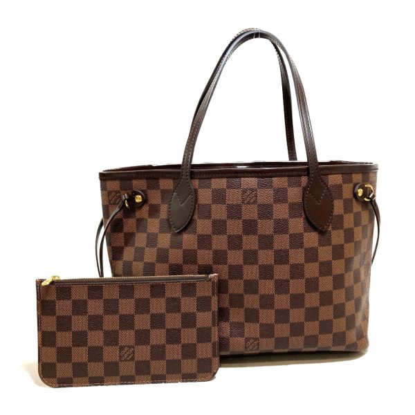 2100301118287 3 Louis Vuitton Neverfull PM Tote Bag Brown