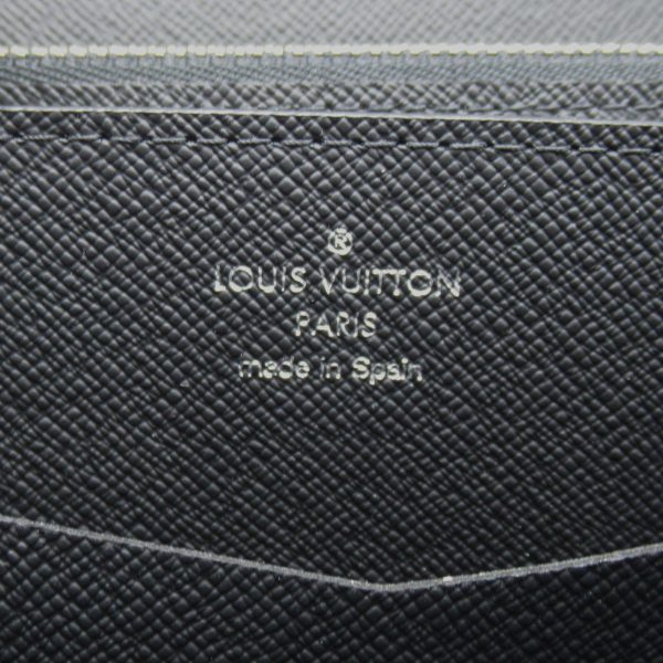 2100301119819 3 Louis Vuitton Zippy XL Round Long Wallet Black