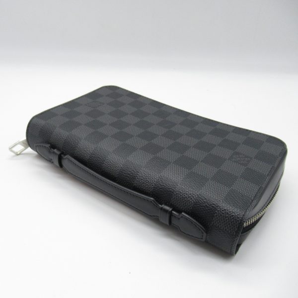 2100301119819 8 Louis Vuitton Zippy XL Round Long Wallet Black