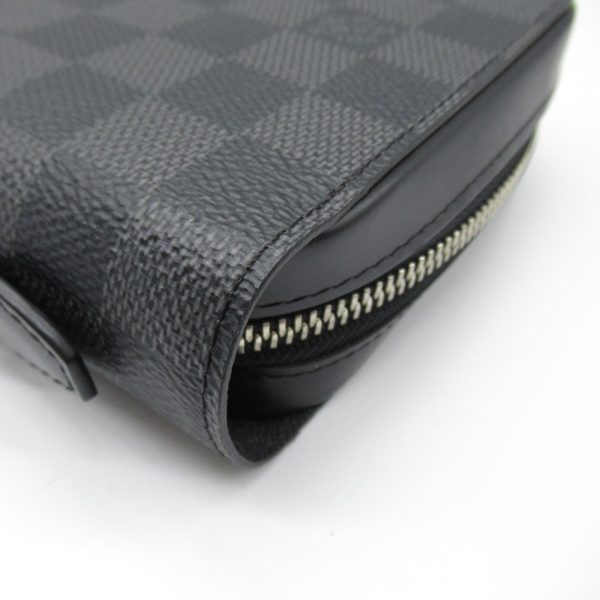 2100301119819 9 Louis Vuitton Zippy XL Round Long Wallet Black