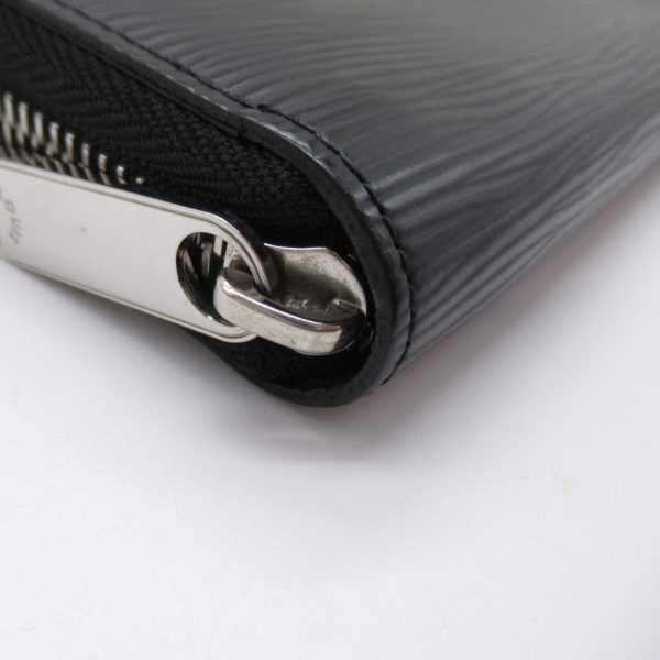 2100301122635 10 Louis Vuitton Zippy Round Long Wallet Calf Black