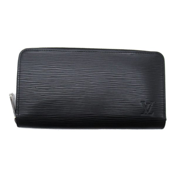 2100301122635 2 Louis Vuitton Zippy Round Long Wallet Calf Black