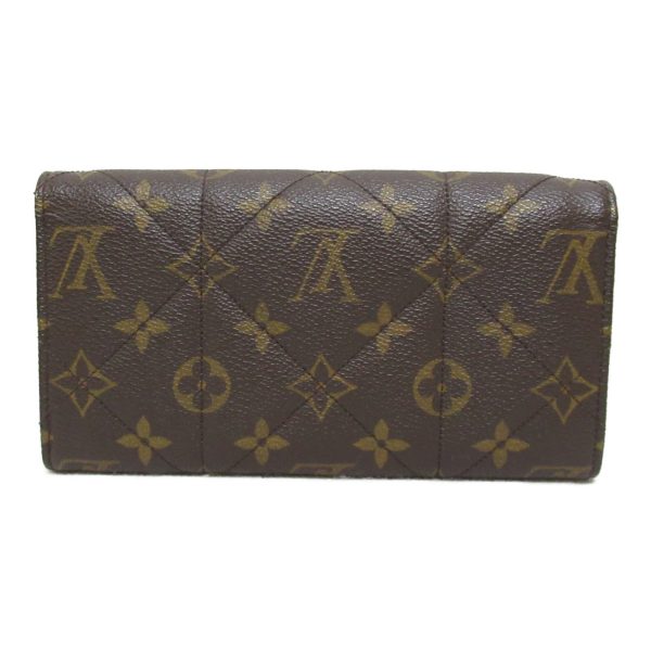 2100301123007 3 Louis Vuitton Sarah Zip Long Wallet Brown