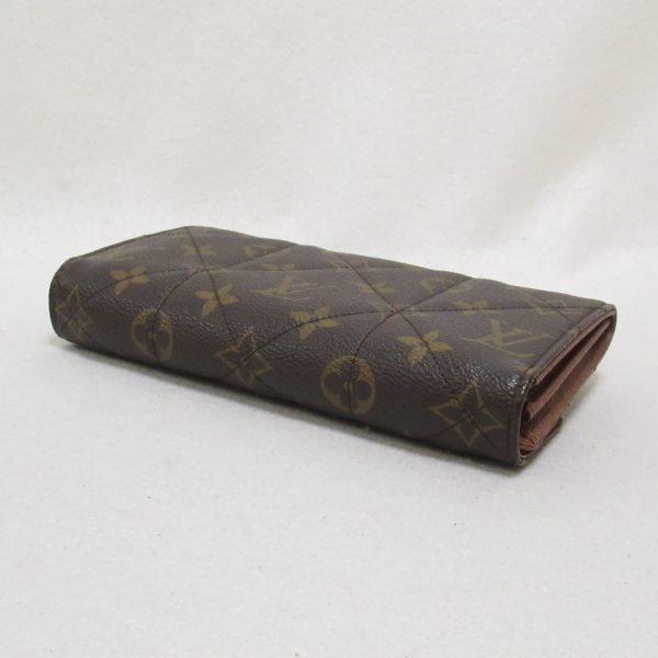 2100301123007 5 Louis Vuitton Sarah Zip Long Wallet Brown