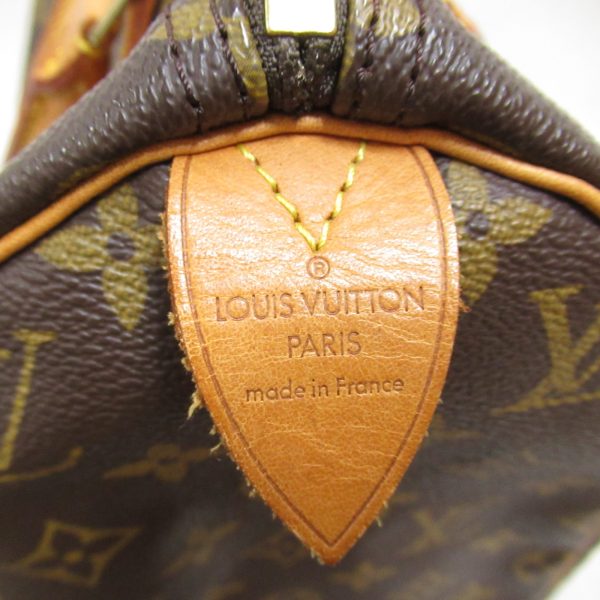 2100301127548 10 Louis Vuitton Speedy 30 Handbag Brown