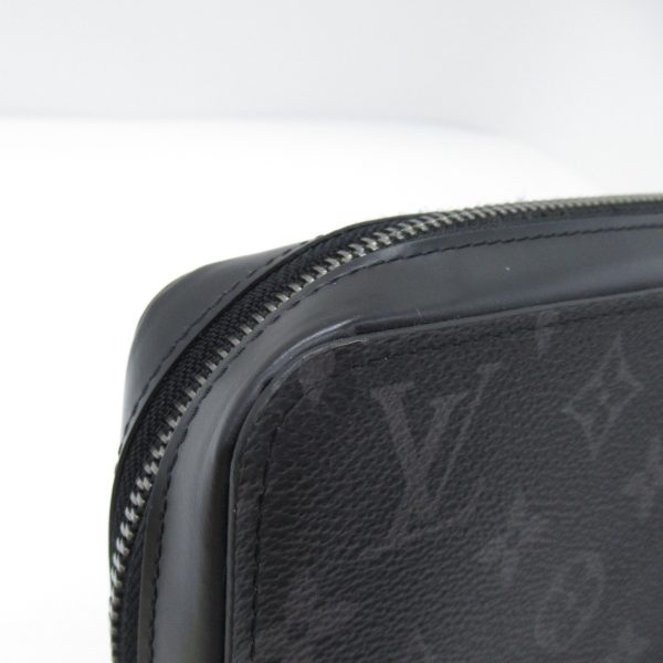 2100301128446 10 Louis Vuitton Zippy XL Round Long Wallet Black