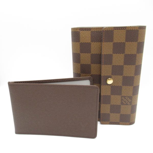 2100301136021 8 Louis Vuitton Porte Tresor Etuy Wallet Brown