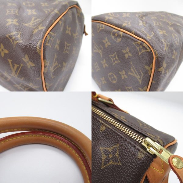 2100301138360 7c Louis Vuitton Speedy 30 Handbag Monogram Brown