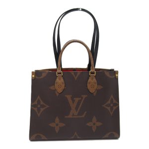 2100301138926 4 Louis Vuitton LockMe Go Tote Bag Leather Calf Leather Black