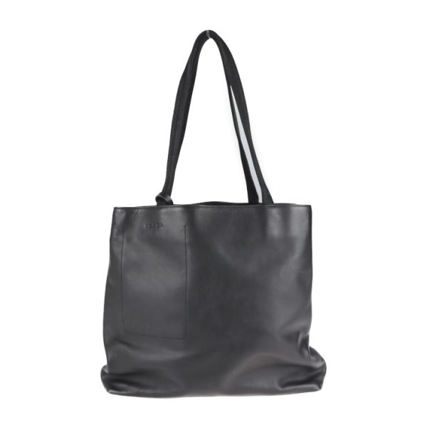 2101043007033 1 Prada Calf Tote Bag Black