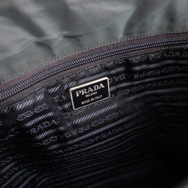 2101043007034 8 Prada Nylon Tote Bag Dark Green