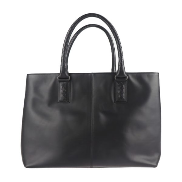 2101063007007 3 Bottega Veneta Marco Polo Tote Calf Black Bag