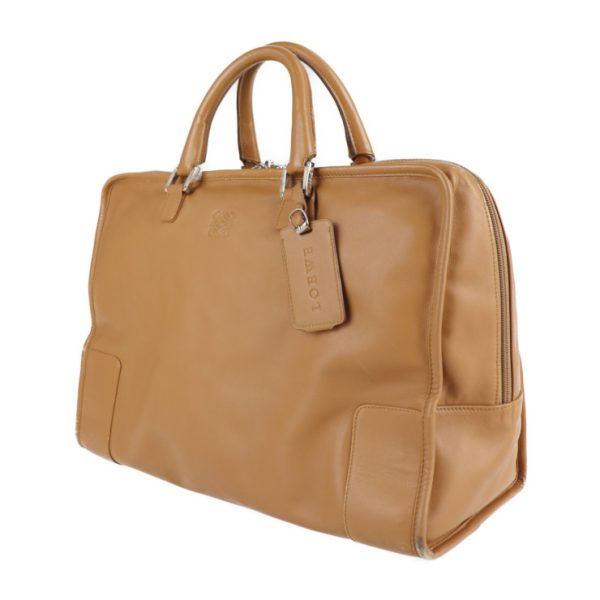 2101073007027 2 Loewe Amazona Leather Handbag Camel