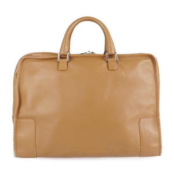 2101073007027 3 Loewe Amazona Leather Handbag Camel