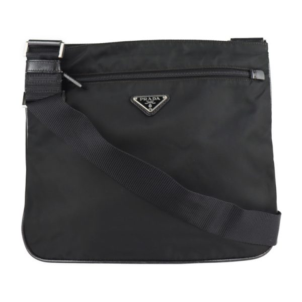 2101073007031 1 Prada Nylon Shoulder Bag Black