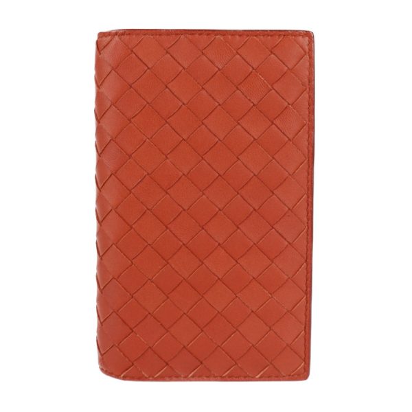 2101083008016 1 Bottega Veneta Intrecciato Leather Card Case Brown