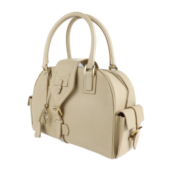 2101123002009 2 Loewe Leather Handbag Light Beige