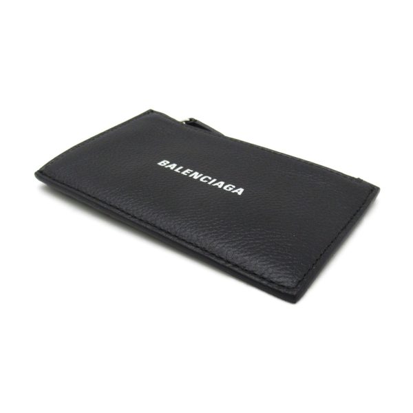 2101217360975 3 Balenciaga Card Case Leather Black