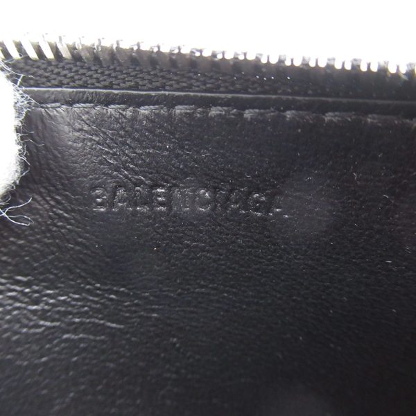 2101217360975 6 Balenciaga Card Case Leather Black