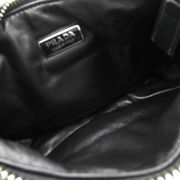 2101217485913 6 Prada 2Way Shoulder Bag in Leather Black