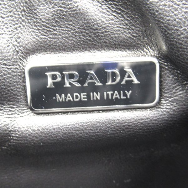 2101217485913 7 Prada 2Way Shoulder Bag in Leather Black