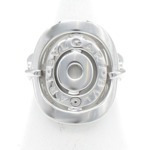 2101217489584 1 Bvlgari Astrale Ring K18WG White Gold Womens Silver