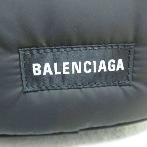 2101217506731 11 Balenciaga Shoulder Bag Nylon Black