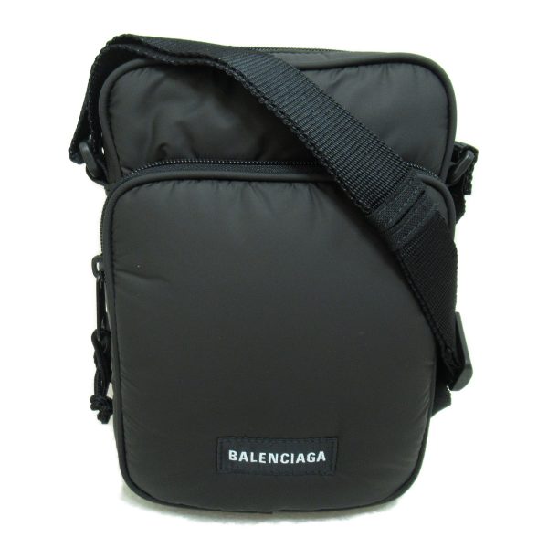 2101217506731 2 Balenciaga Shoulder Bag Nylon Black