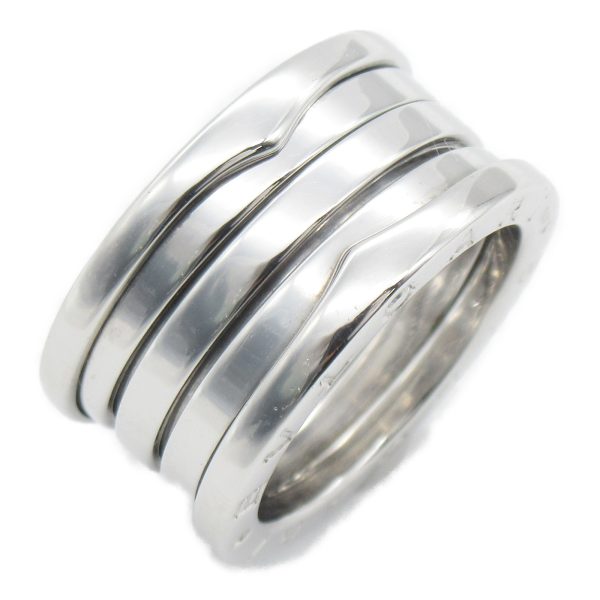 2101217521468 1 Bulgari BVLGARI B zero1 Ring Ring Jewelry K18WG White Gold Mens Womens Silver Used