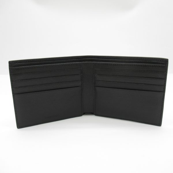 2101217523653 4 Balenciaga Bifold Wallet Calf Black