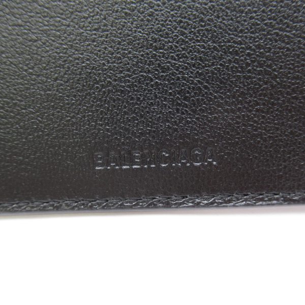 2101217523653 5 Balenciaga Bifold Wallet Calf Black