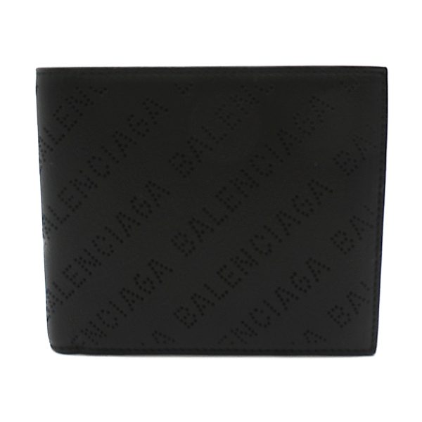 2101217523653 7 Balenciaga Bifold Wallet Calf Black