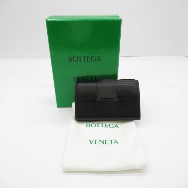 2101217541855 7 Bottega Veneta Card Case Accessory Leather Black