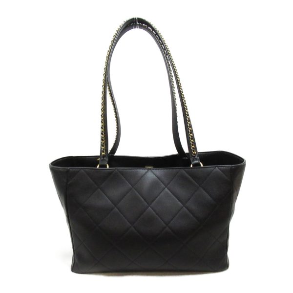 2101217583275 3 Chanel Tote Bag Leather Black