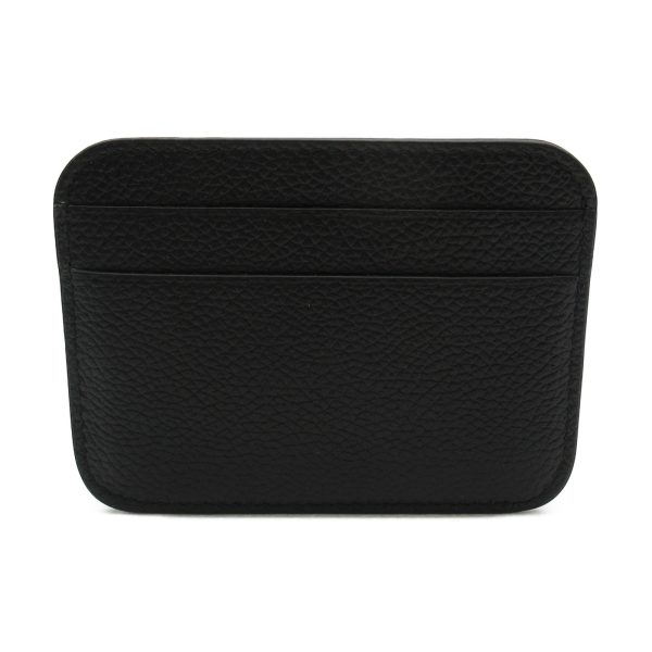 2101217605175 2 Balenciaga Card Case Calf Black