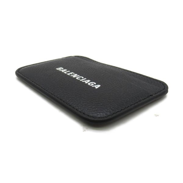 2101217605175 3 Balenciaga Card Case Calf Black