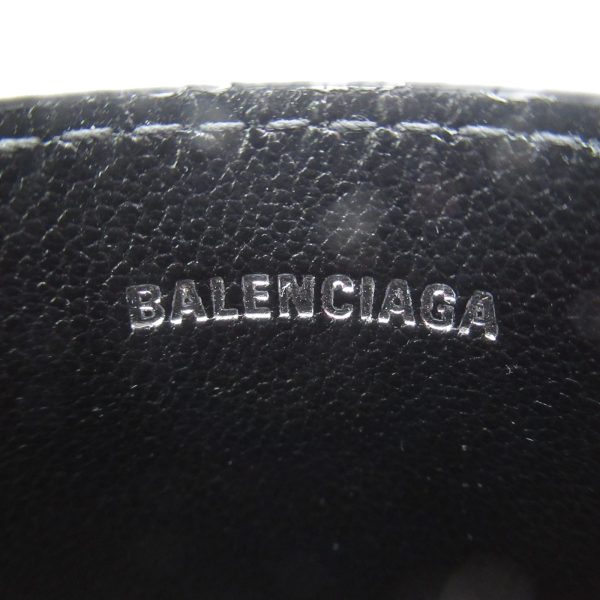 2101217605175 6 Balenciaga Card Case Calf Black