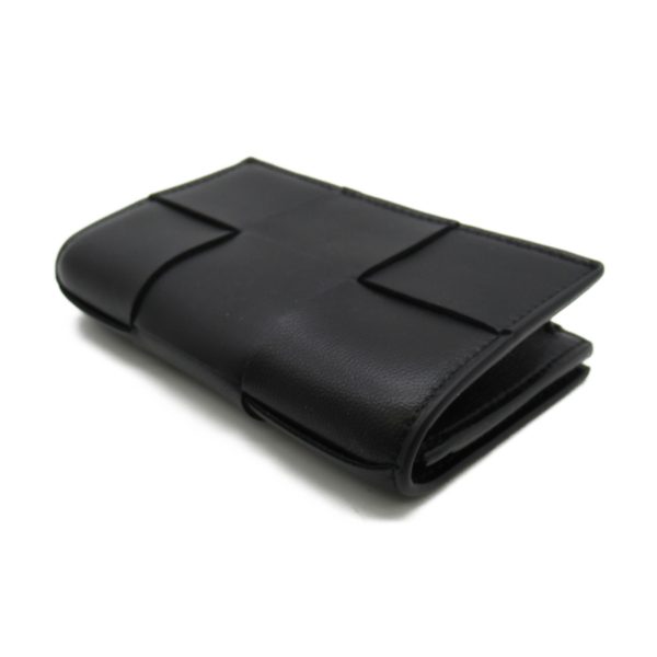 2101217605311 4 Bottega Veneta Card Case Accessory Leather Black