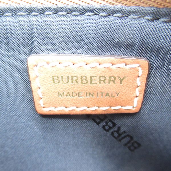 2101217613545 6 Burberry Coin Case Wallet Polyester Polyurethane Beige