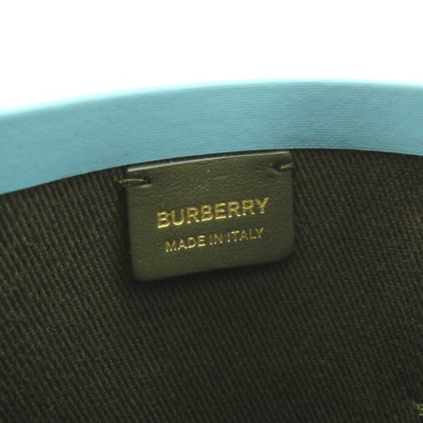 2101217613620 7 Burberry Cotton Shoulder Bag Green