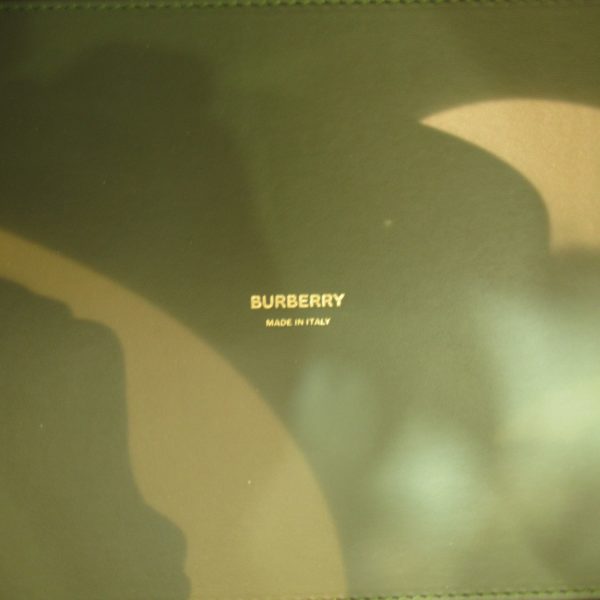 2101217613675 9 Burberry Tote Bag Cotton Green Olive Green