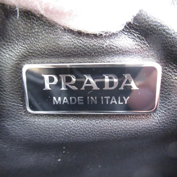 2101217626958 6 Prada 2Way Shoulder Bag in Leather Black