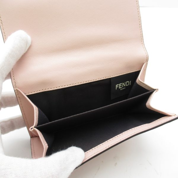 2101217627429 5 Fendi Bifold Wallet Bifold Wallet Wallet Leather Pink