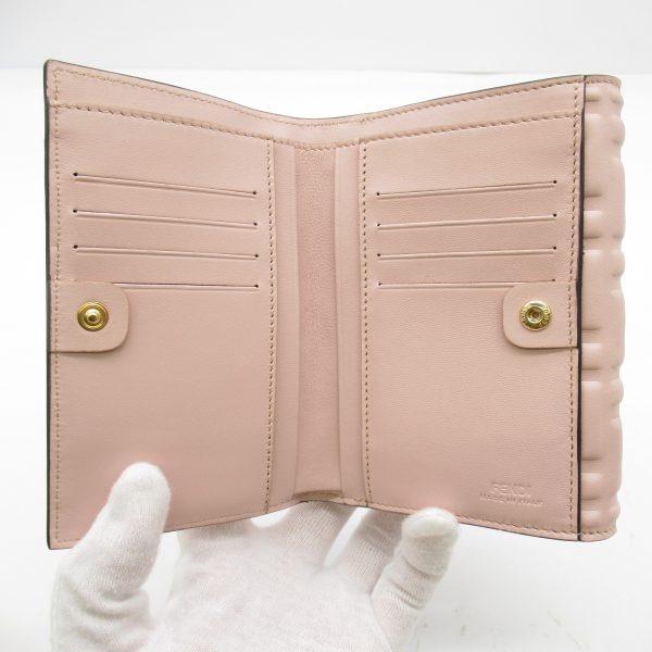 2101217627429 6 Fendi Bifold Wallet Bifold Wallet Wallet Leather Pink