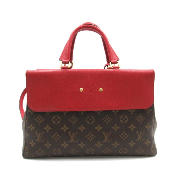 2101217663281 2 Louis Vuitton Venus 2way Shoulder Bag Brown Red