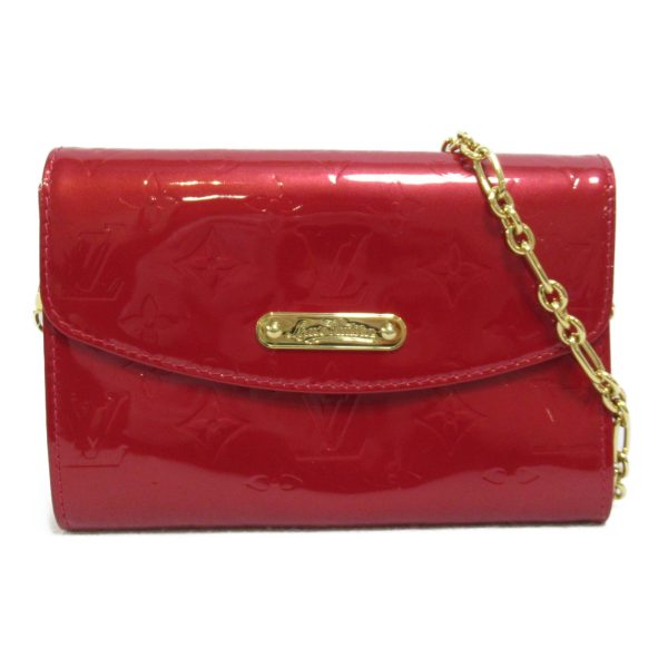 2101217695138 2 Louis Vuitton Belair Shoulder Bag Leather Red